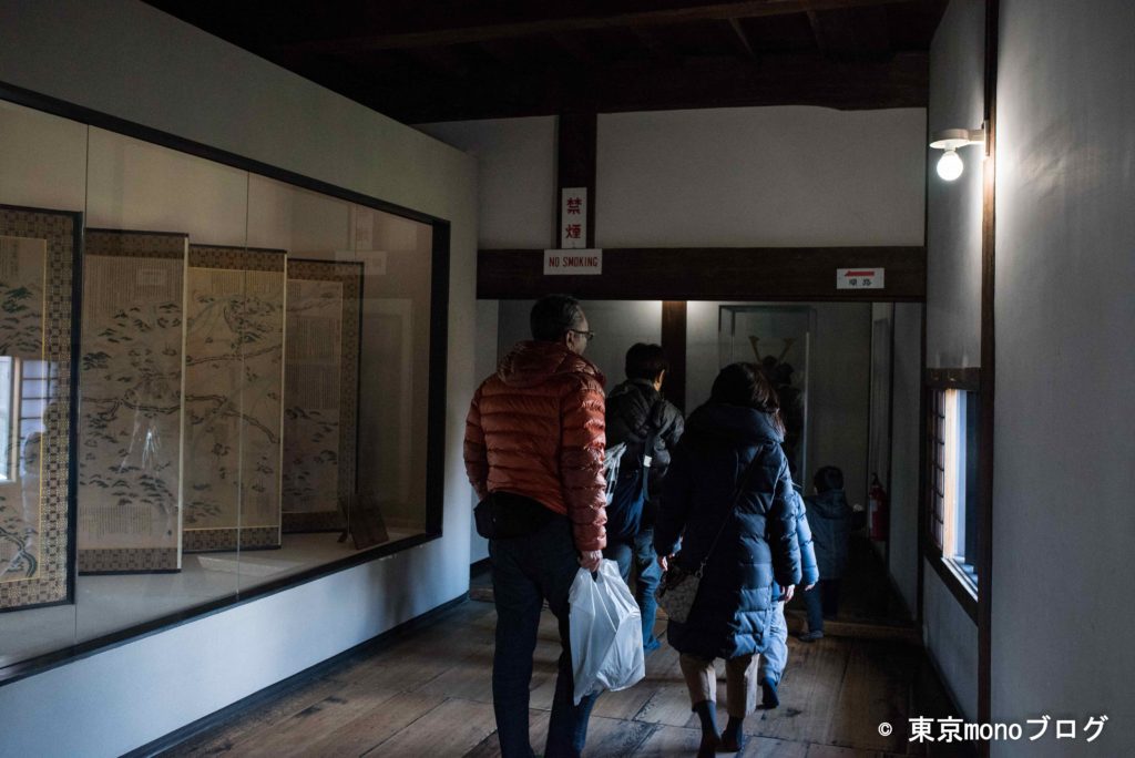 犬山城の中には、様々なものが展示されています