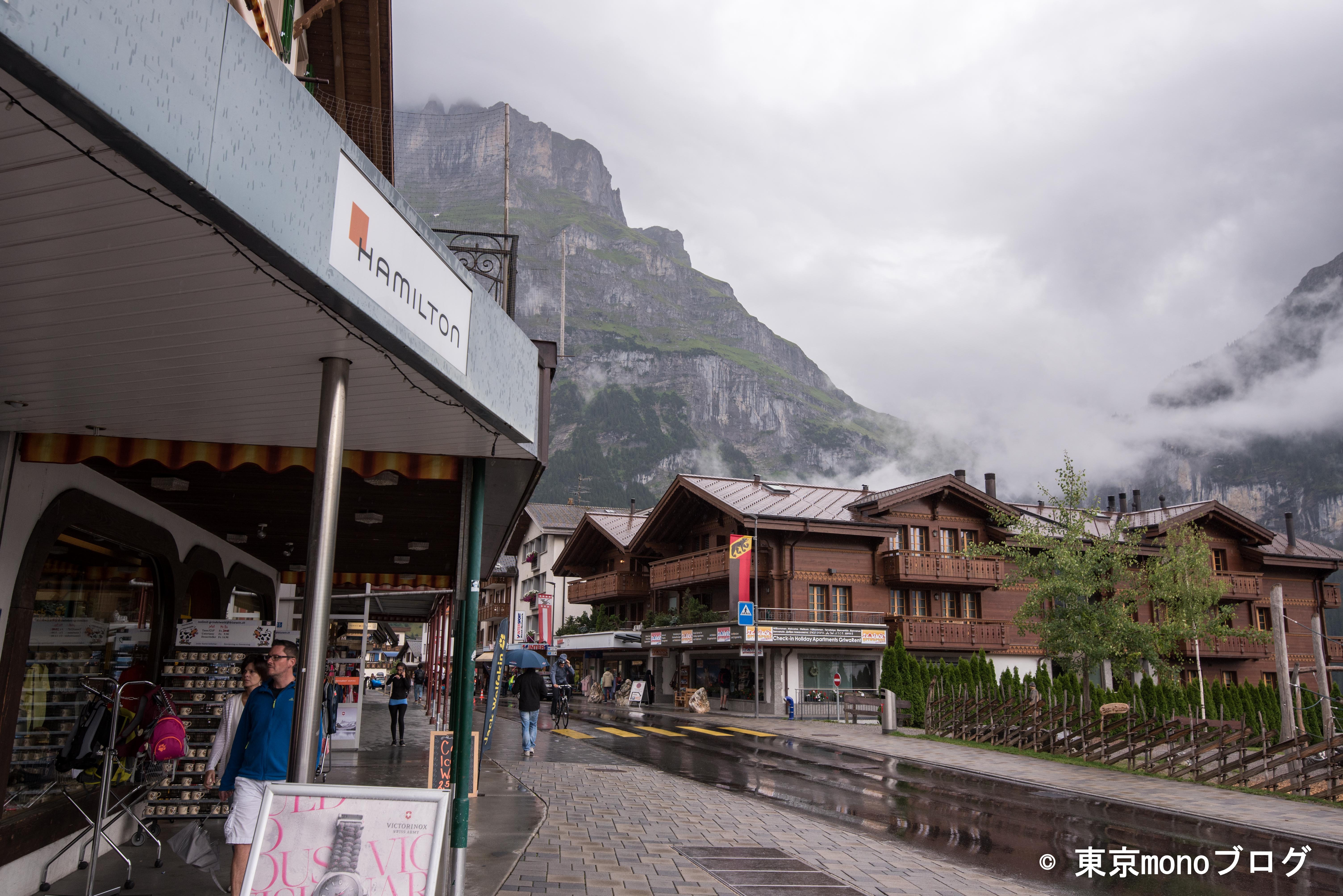 スイス観光記 グリンデルワルトの街並み紹介 周辺観光地やハイキング お土産情報も紹介します Hisツアー６日目 東京monoブログ